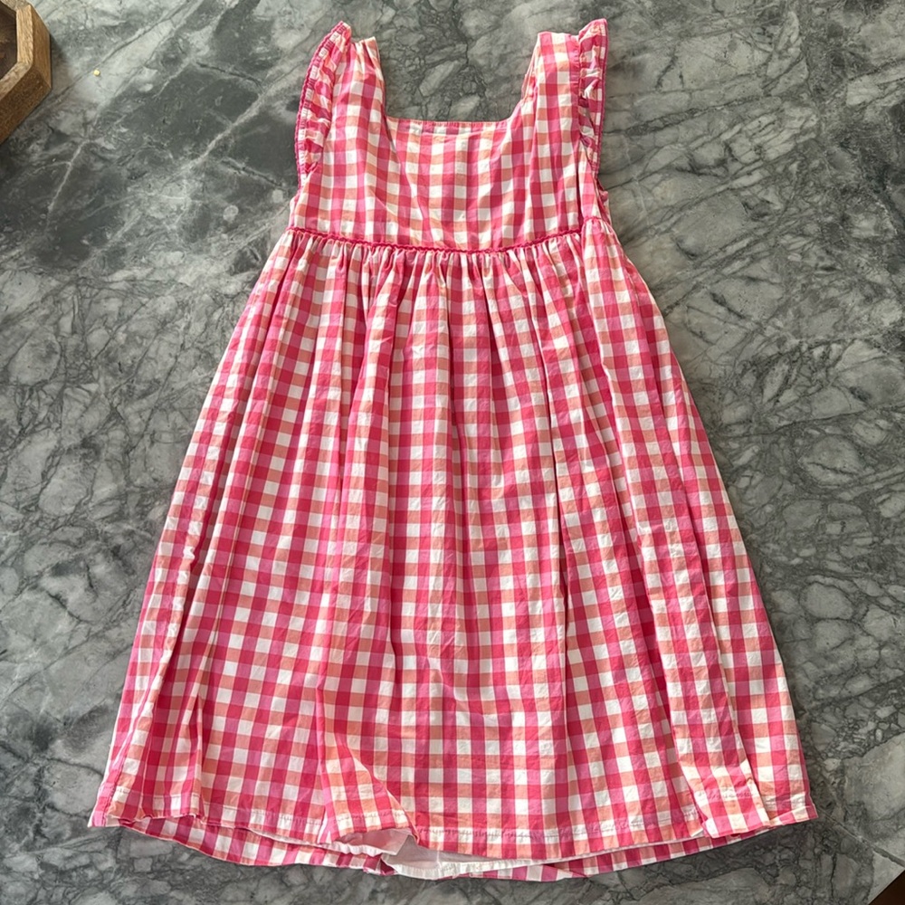 Girls Minu Boden Check Dress
